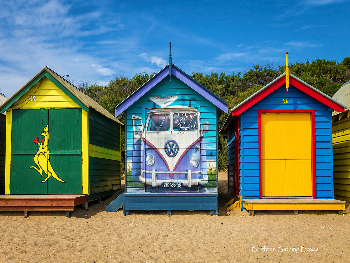 Brighton Bathing Boxes Dendy Street Beach – Jigsaw Gallery