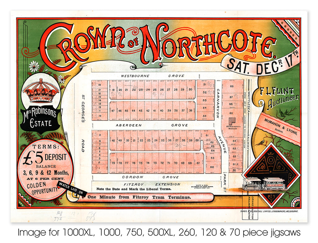 Historial Maps -  New Housing Estates of the late 19th Century