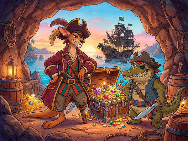 Aarrgghh, Pirates! (Landscape)