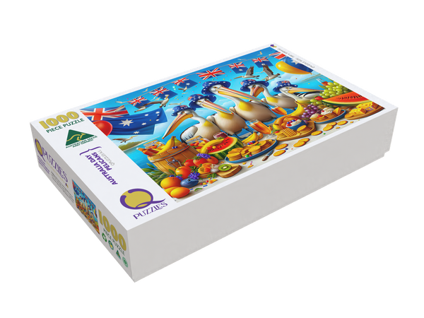 Australia Day - Pelicans (Landscape)