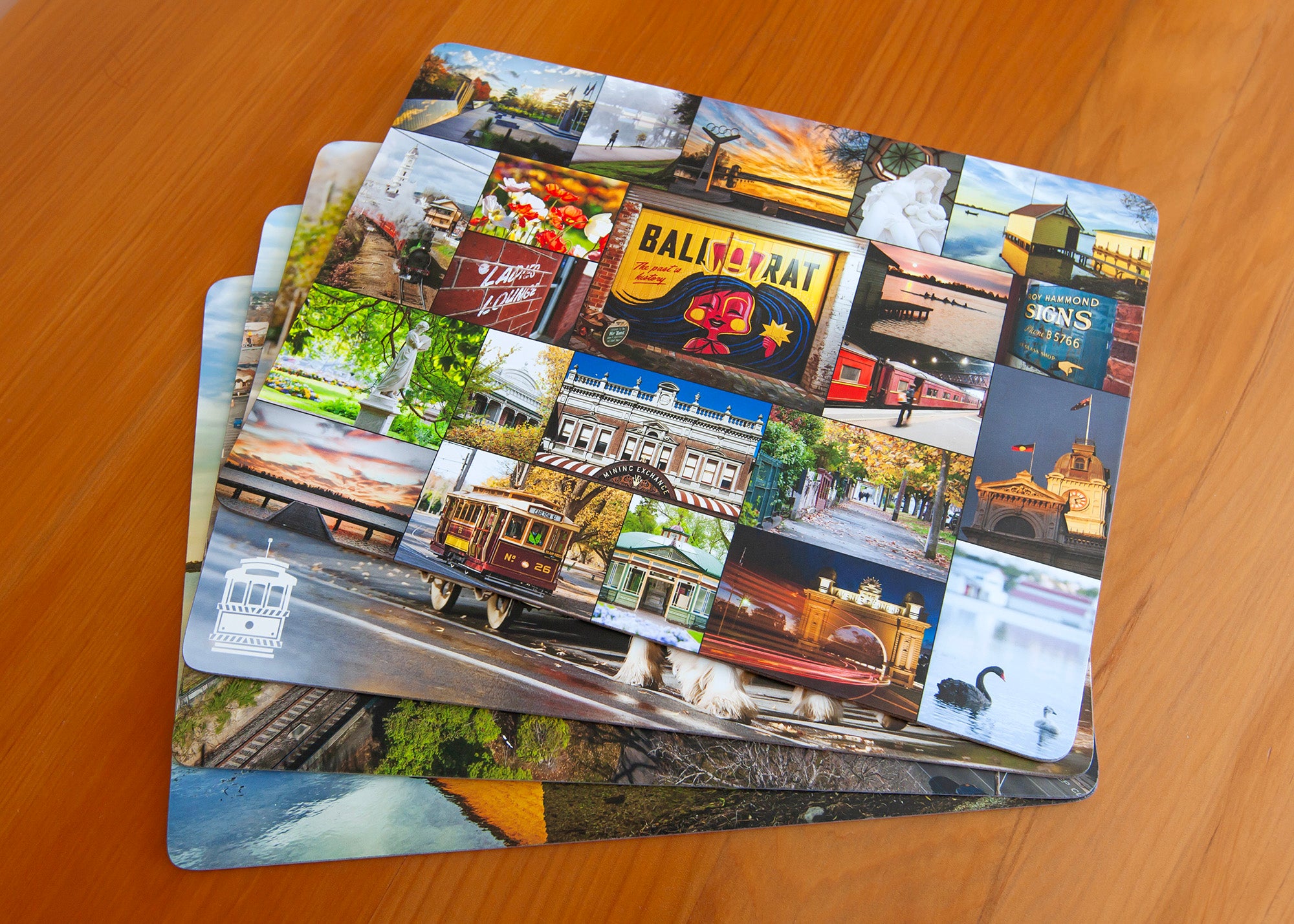 Custom Design Placemats & Coasters  (MDF with Cork Base)