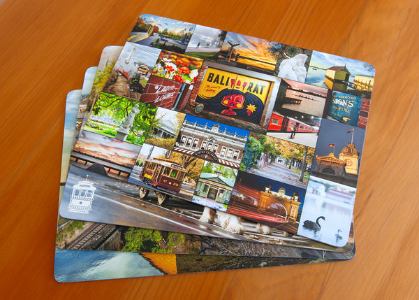 Custom Design Placemats & Coasters  (MDF with Cork Base)