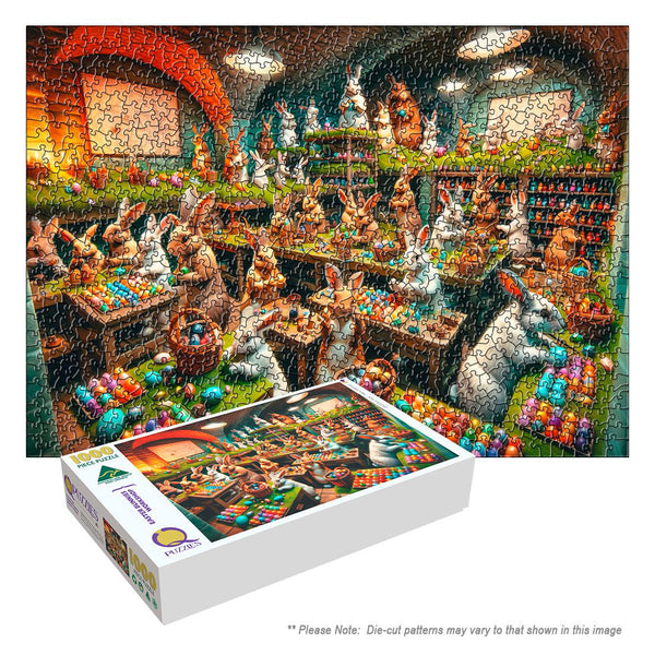 Easter Bunnys Workshop (Landscape)