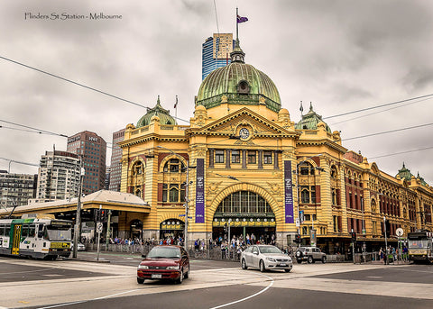 Flinders Street Station Melbourne 2016