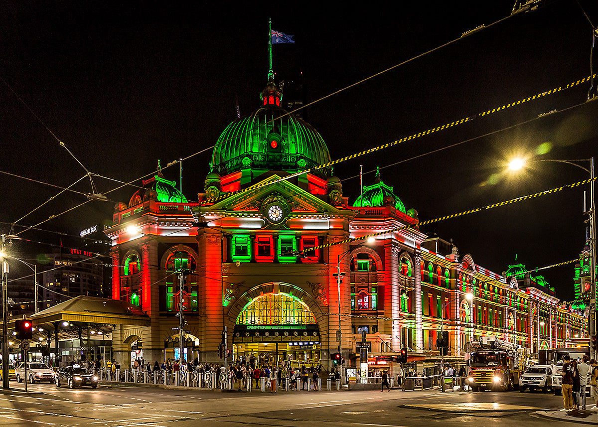 Flinders Street Station Xmas 2019