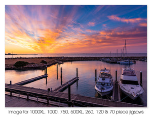 Geraldton Boats Sunset, WA