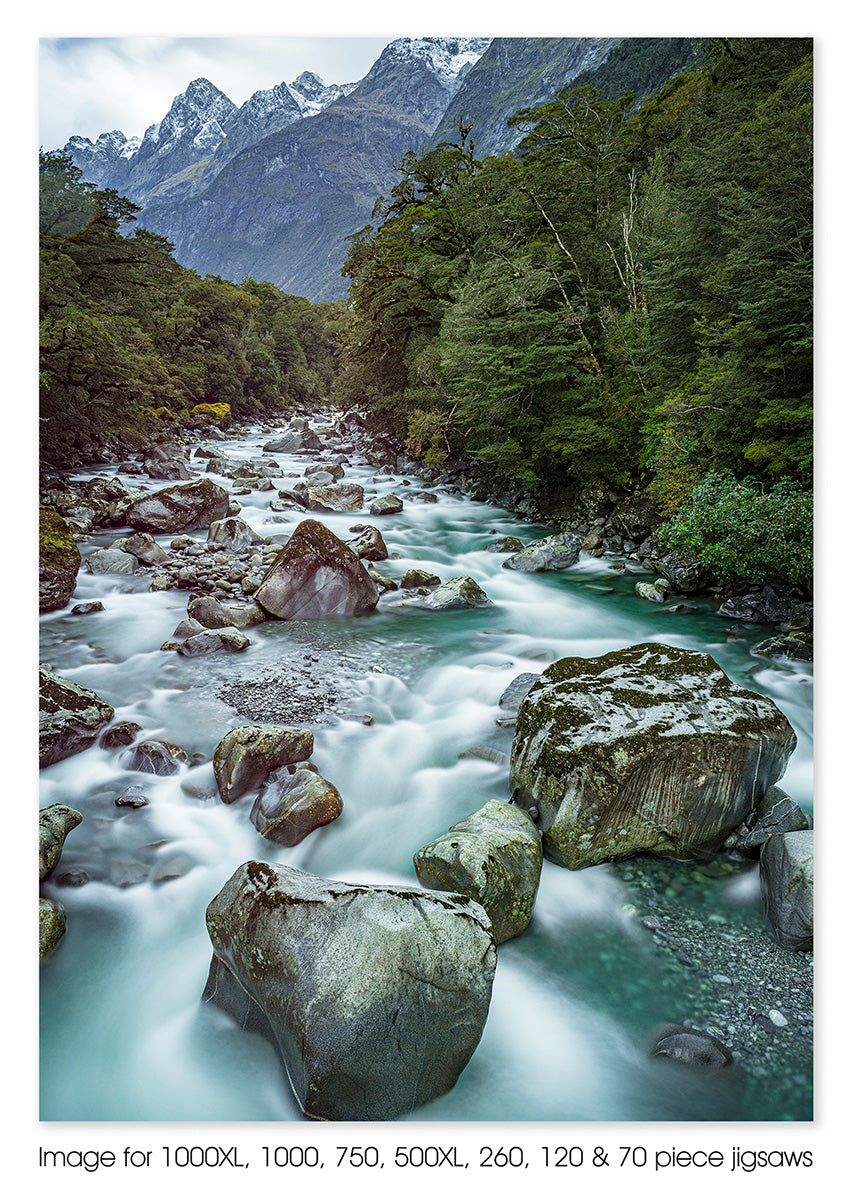 Glacial River Waters, NZ