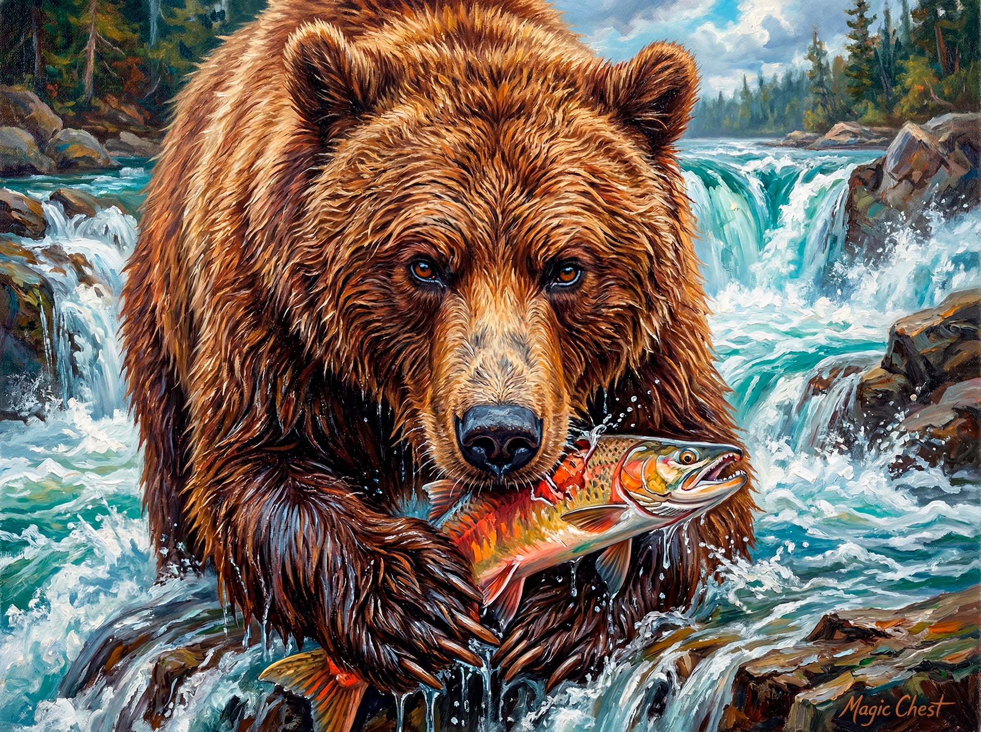 Grizzly (Landscape) – Jigsaw Gallery
