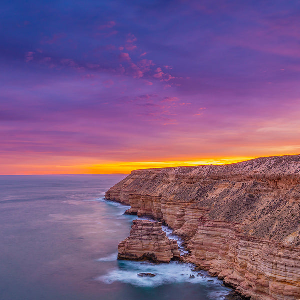 Island Rock Aurora Sunrise, WA