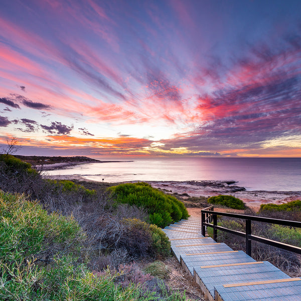 Jacques Beach Sunset, Kalbarri WA