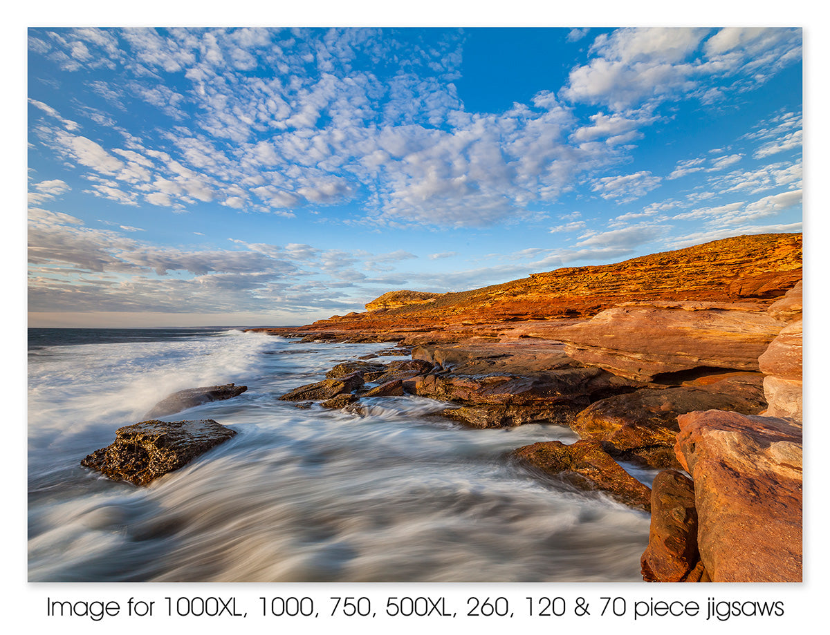 Red Bluff Perth Kalbarri Cliffs Red Bluff, WA – Jigsaw Gallery