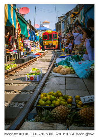 Maeklong Railway Market Thailand