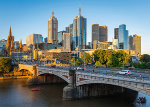 Melbourne City Sunset