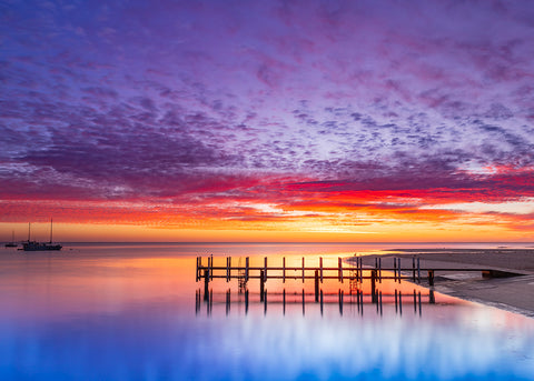 Monkey Mia Jetty Sunrise, WA 01