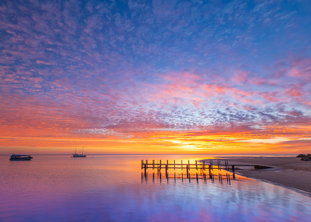 Monkey Mia Jetty Sunrise, WA 02