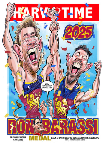 Lachie Neale & Harris Andrews - 2025 Ron Barassi Medalists