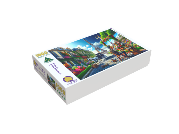 Painting The Eiffel (Landscape)