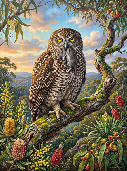 Powerful Owl (Portrait)