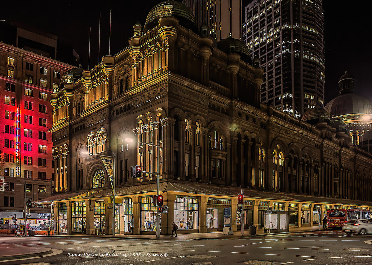 Queen Victoria Building 1893 - Sydney