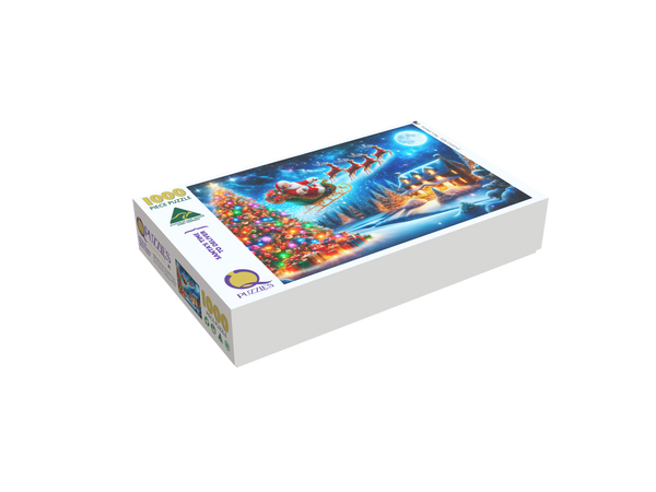 Santa's Time to Deliver (Landscape)