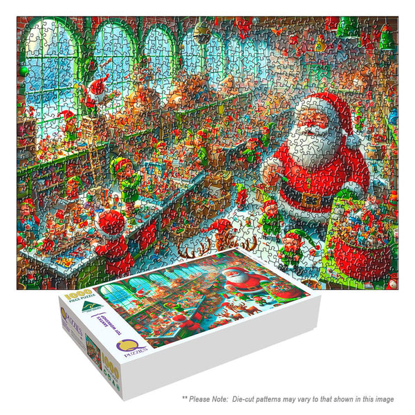 Santa's Toy Workshop (Landscape)