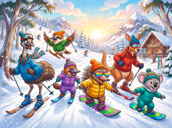 Ski Trip (Landscape)