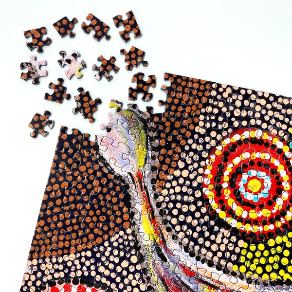 Warna Jukurrpa (Snake Dreaming) 01