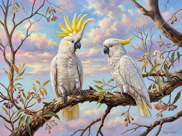 Sulphur Crested Cockatoos (Landscape)