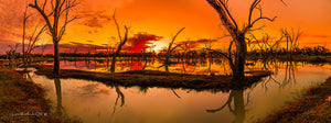 Sunset - Lara Wetlands