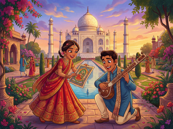 Taj Mahal, India (Landscape)