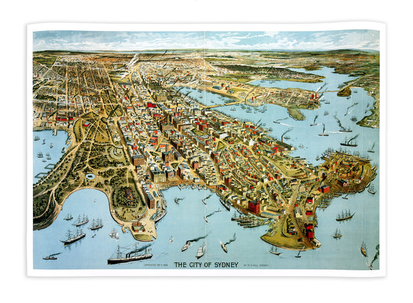 The City of Sydney - 1888