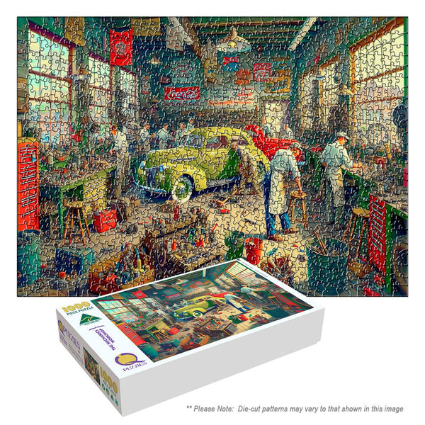 The Mechanics Workshop (Landscape)