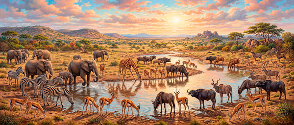 The Watering Hole (Panorama)