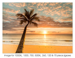 Tropical sunrise. Clifton Beach, Cairns, QLD