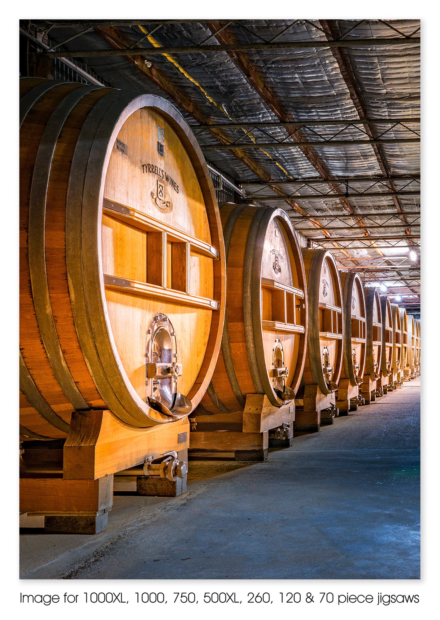 Tyrrells Wine Barrells, Hunter Valley NSW – Jigsaw Gallery