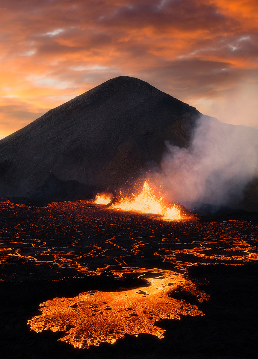 Volcanic Sunset – Jigsaw Gallery