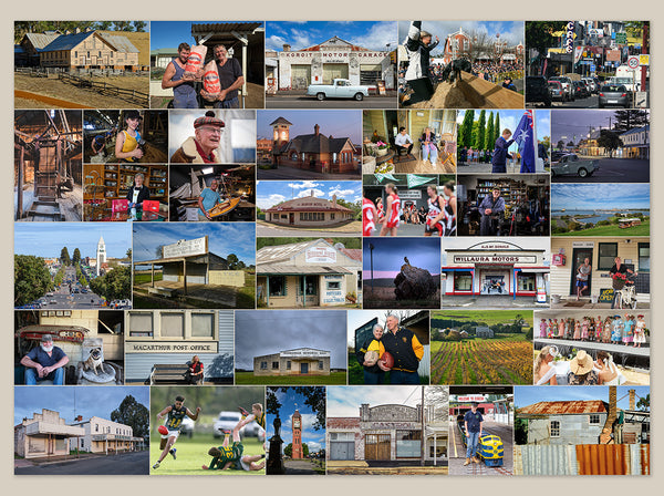 The Western District - Set of 4 Placemats & Coasters