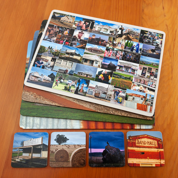 The Western District - Set of 4 Placemats & Coasters