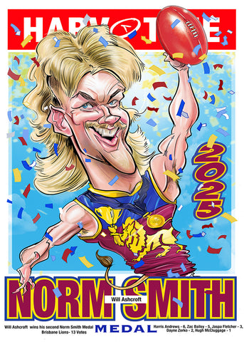 Will Ashcroft - 2025 Norm Smith Medalist