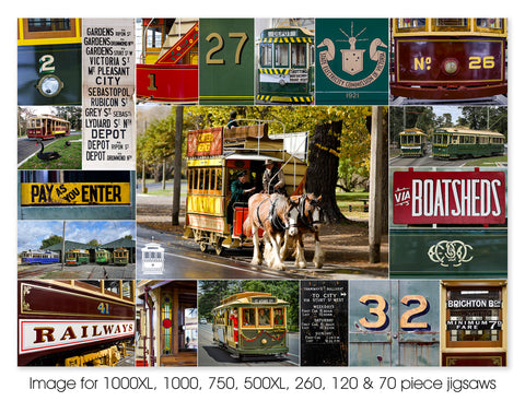 Ballarat Tramway Museum Collage