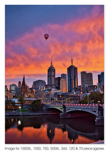 Balloon over Melbourne, VIC
