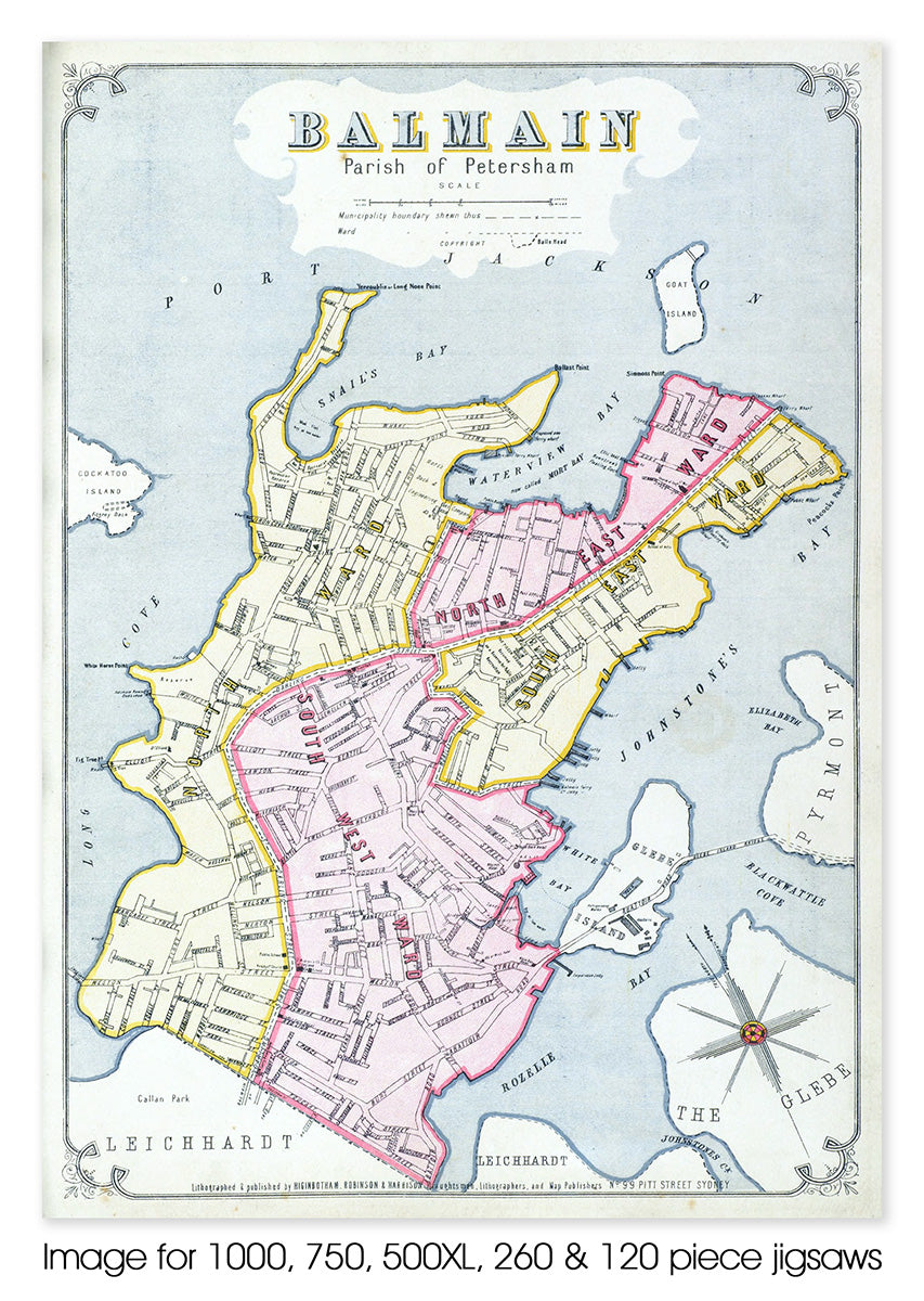 Balmain : Parish of Petersham, circa 1890's