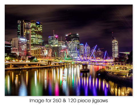 Brisbane City lights 01, QLD