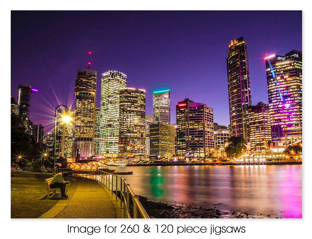 Brisbane City lights 02, QLD
