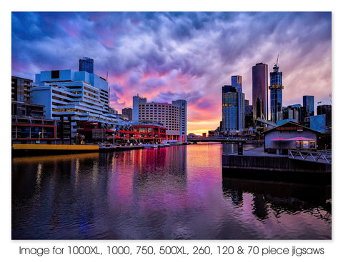 Docklands Sunset, Melbourne VIC