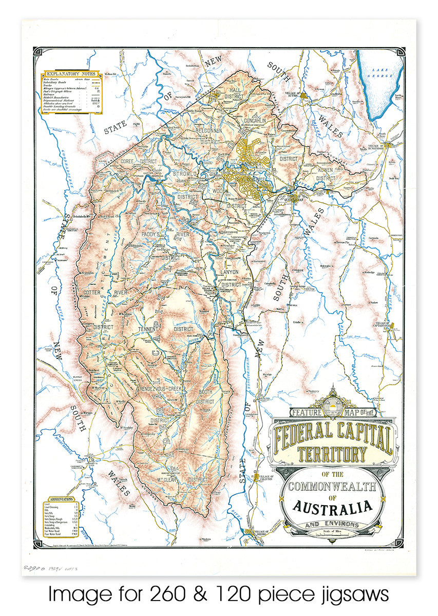 Federal Capital Territory - 1929