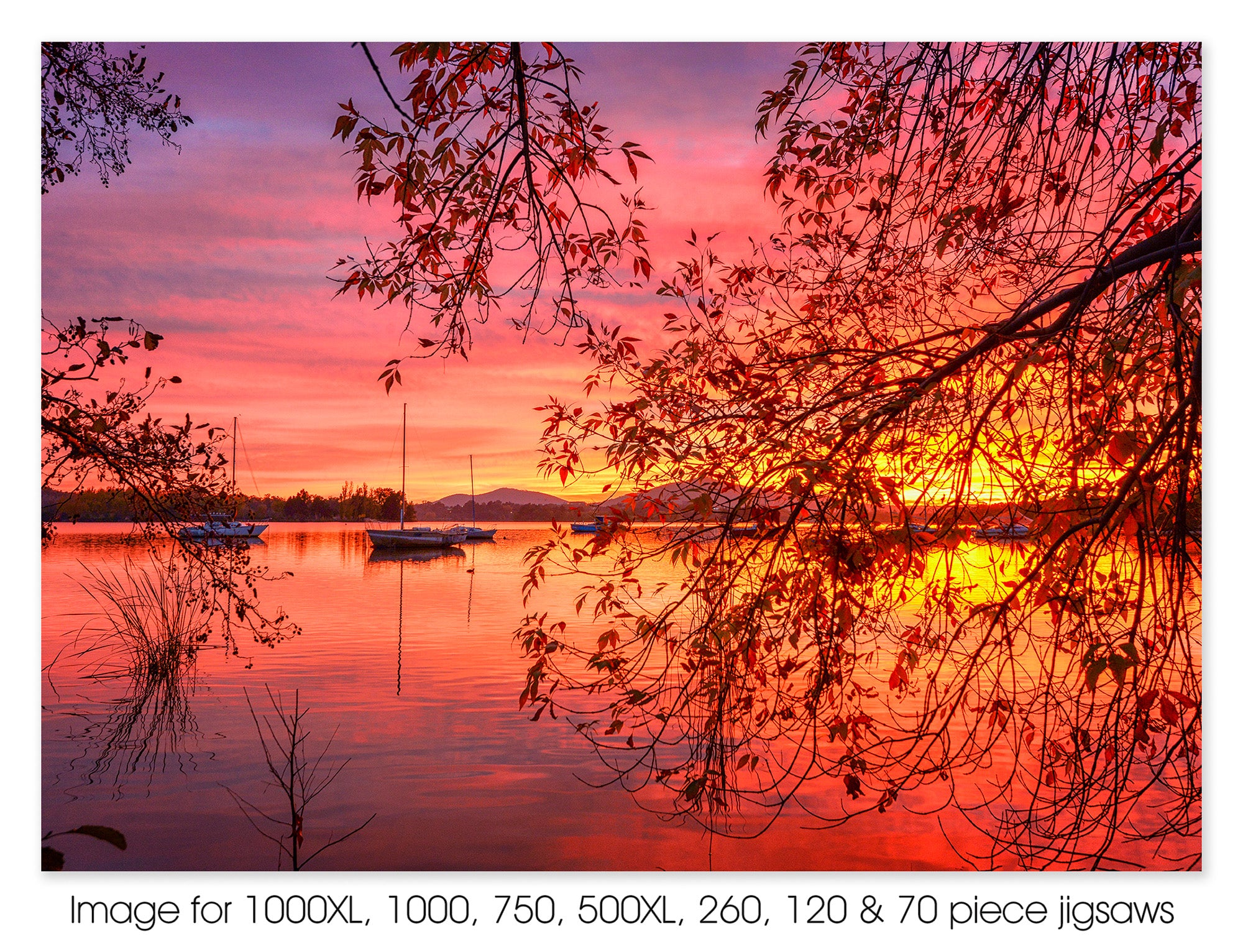 Fireball sunrise - Lake Burley Griffin, Canberra ACT