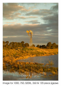 Golden Hour Windmill, Caramut VIC