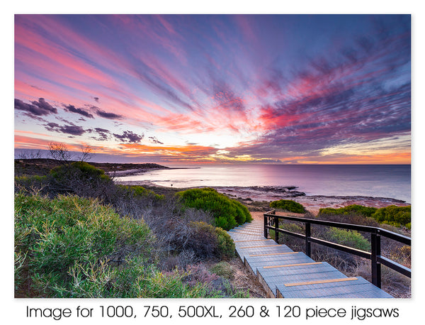 Jacques Beach Sunset, Kalbarri WA