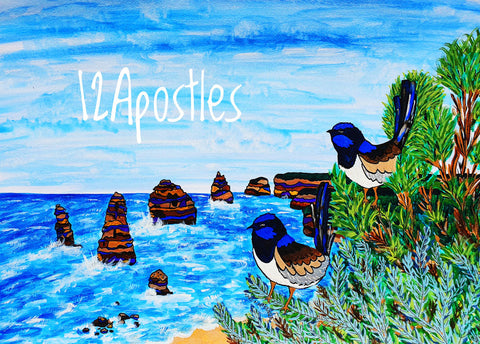 Blue Wrens @12 Apostles